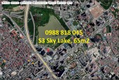 Bán gấp chung cư Sky Lake Phạm Hùng, tòa S3, 2PN, 2 VS, 65m2 view đường nội bộ